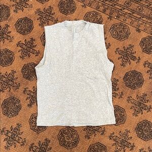 Skims Grey Cotton Tank